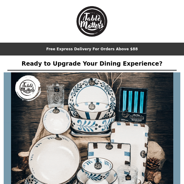 🍴🍽️ Ready to Upgrade Your Dining Experience? 🍷🥂