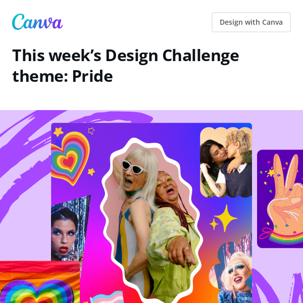 Say it loud, say it proud 🏳️‍🌈 #CanvaDesignChallenge