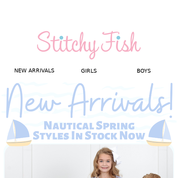 Nautical New Arrivals Just Launched! ⛵