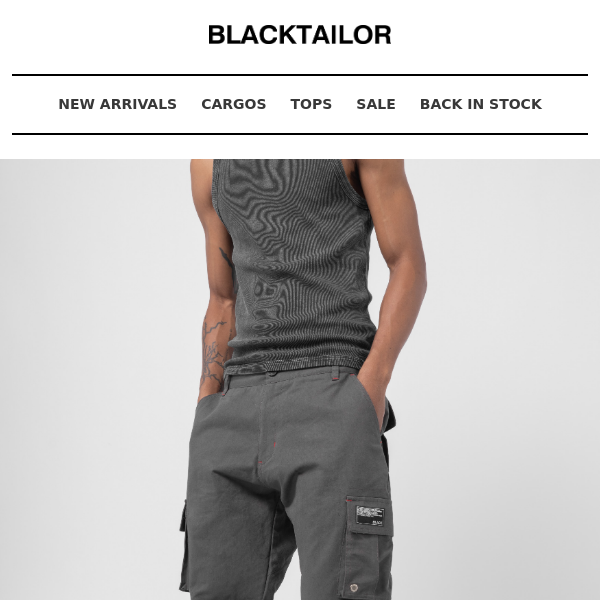 C9 Cargo Pants - Black  Blacktailor – BLACKTAILOR