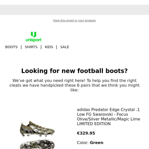 Looking for your next pair of football boots 👀?