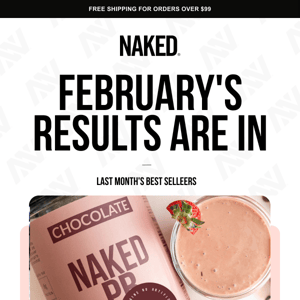 Naked nutrition, Check Out Our February Bestsellers!