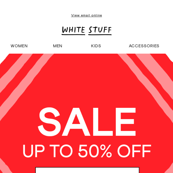 Up to 50% off knitwear? Nice