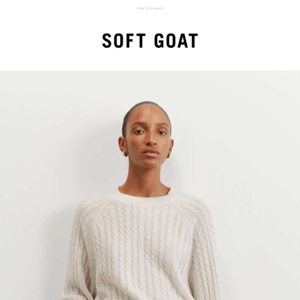 Presenting: Oversize Cable Knit