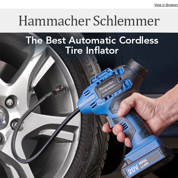 The Best Automatic Cordless Tire Inflator