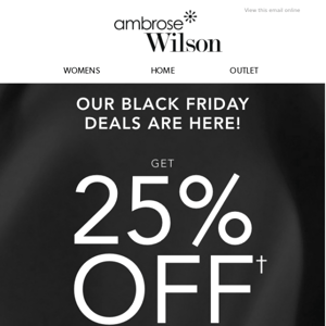 💥 Huge Black Friday savings inside + save even more with 25% OFF