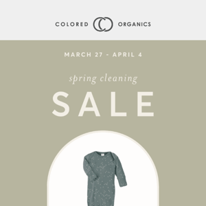 Spring Cleaning Sale: Save up to 70% Off*! 🧹