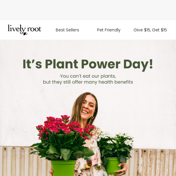 Let's Celebrate Plant Power 🌱💪