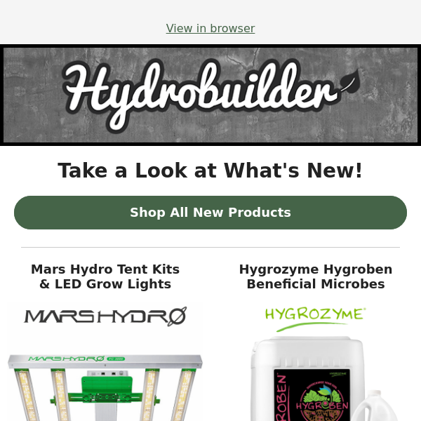 Explore Our Latest and Greatest! ✨ Mars Hydro, EZ Trim, & More