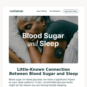 Blood sugar and sleep: explained