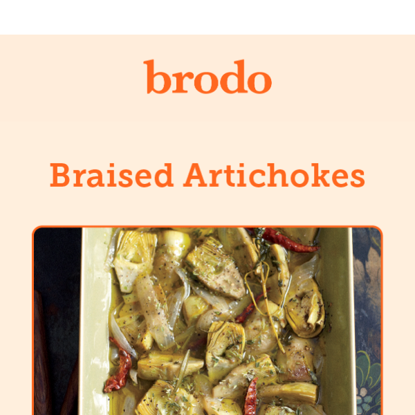 Braised Artichokes Recipe