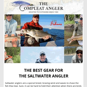 🎣 Best Gear for the Saltwater Angler / Northeast Fishing Report / Win a Free Day of Guided Fishing!