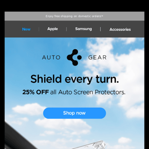 First Look: Auto Screen Protectors