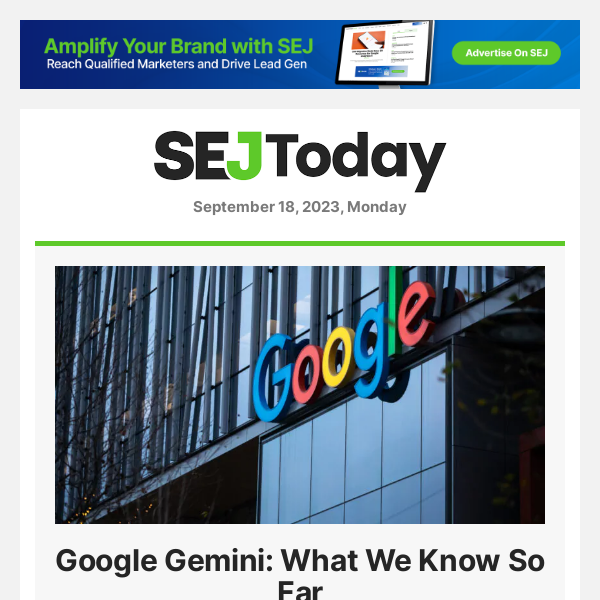 Google Gemini: What We Know So Far