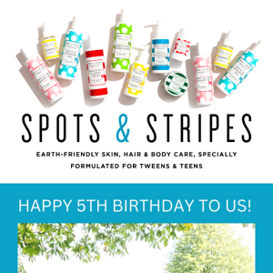 Celebrate our 5th Birthday with us! 🎂