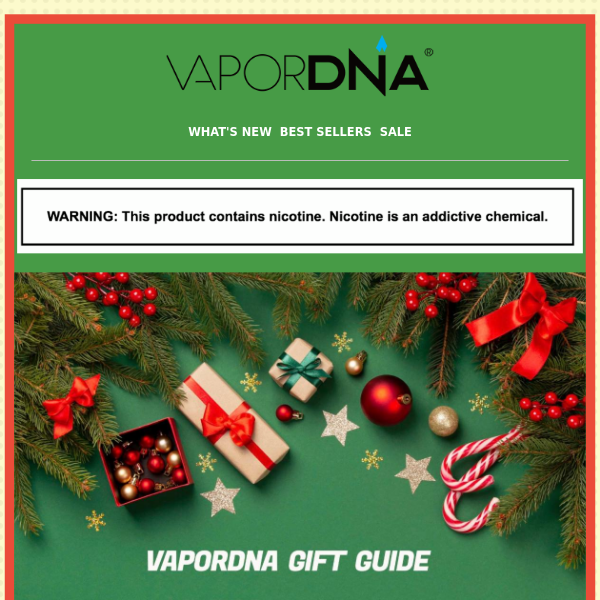 It is time to Gift! VaporDNA Gift Guide is here!