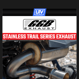 NOW AVAILABLE 🚨 GGB Stainless Trail Series Exhaust