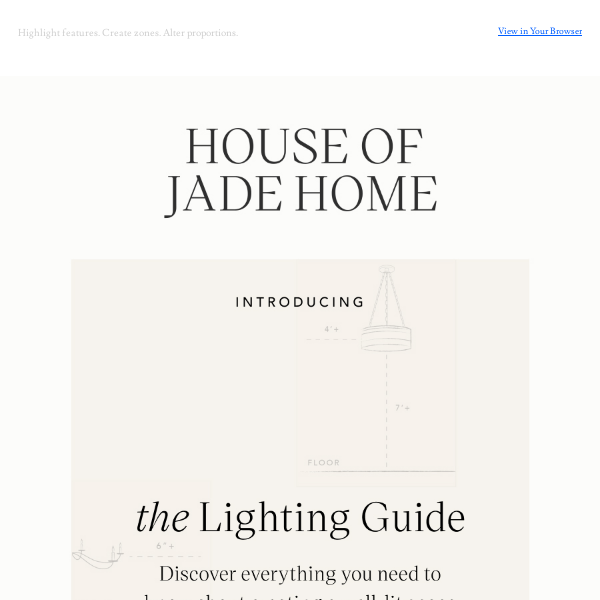 The Lighting Guide: For a properly lit home💡