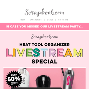 🔥 A HOT, HOT, HOT Livestream deal for organization!