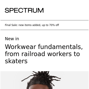 Workwear fundamentals, from railroad workers to skaters