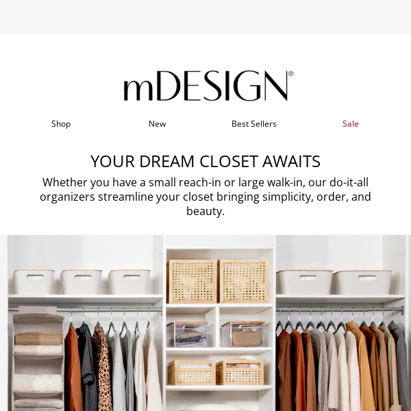 👗 Tidy up and create your dream closet!"