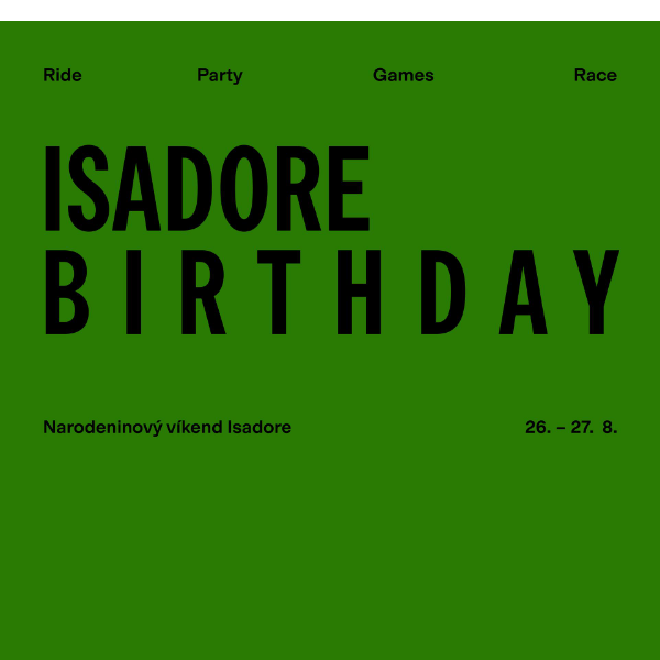 Narodeninový víkend Isadore