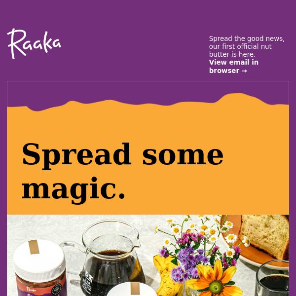 Introducing our *new* Cocoa Magic Spread!