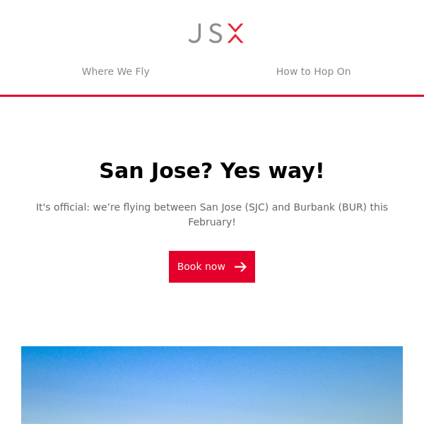 Jet this: New service between San Jose and Burbank!