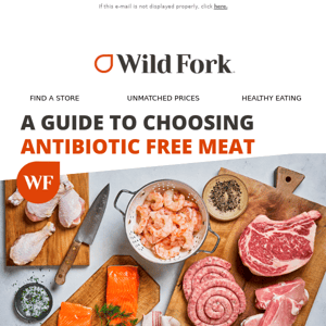 Antibiotic free meat – your guide to the best beef, chicken, and pork.