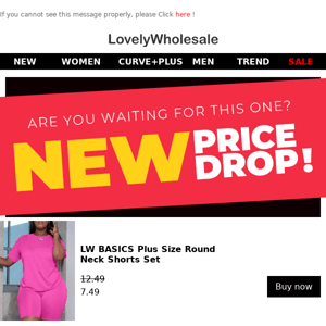 Hey lovely-wholesale,price drop now! Get it soon