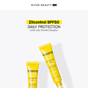 ☀️The best sun protection for acne prone skin!