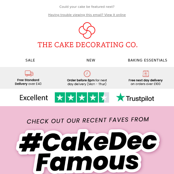 Get Inspired: #CakeDecFamous Creations