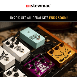 Final Days! ALL Pedal Kits on Sale
