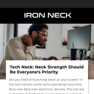 5 Ways to Avoid Tech Neck 🖥️