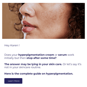 Why Your Hyperpigmentation Will Never Go Away?