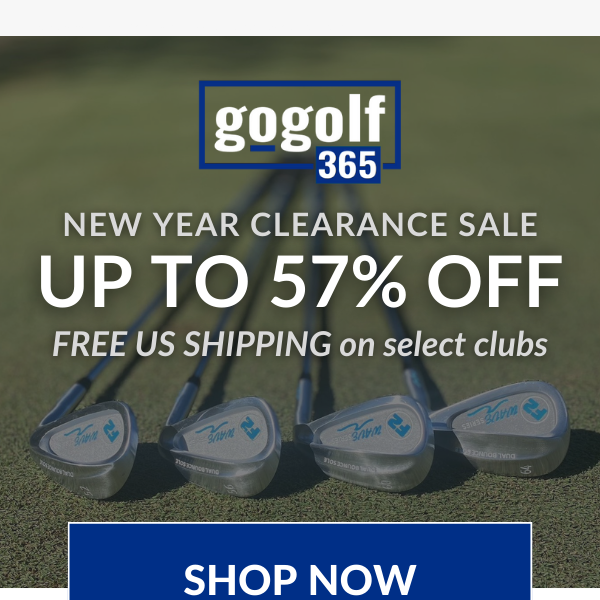 Last chance 🏌️‍♂️ New years golf clearance deals