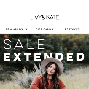 Extended Sale? Don't mind if we do