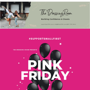 ANNUAL PINK FRIDAY!!! #ShopSmallFirst 🛍️