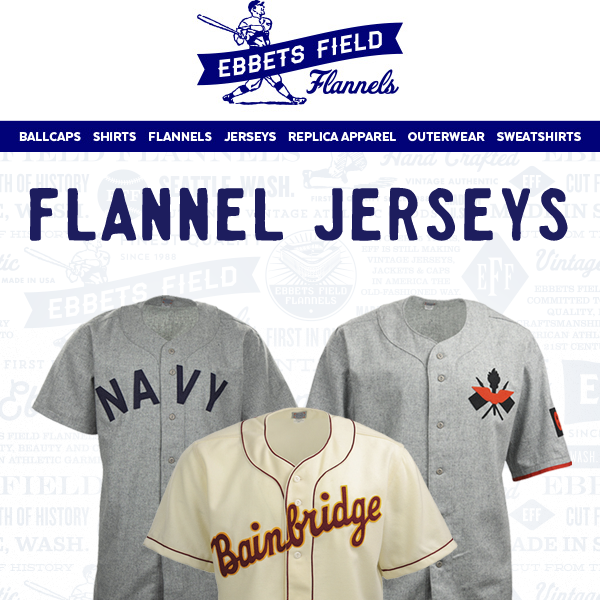 Ebbets Field Flannels Oakland Oaks 1948 Home Jersey