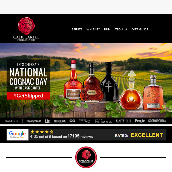 International Cognac Day! ⁠⚜️⁠ ⁠ ⁠Nothing spells luxury quite