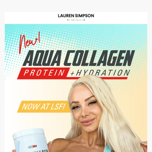 Brand New Aqua Collagen Is Here 💙