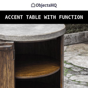 Explore: Accent table with function