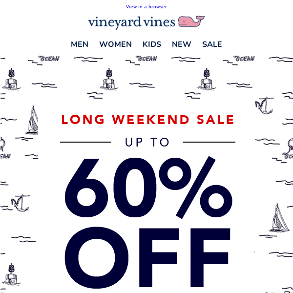 THIS WEEKEND: Up To 60% Off All Sale