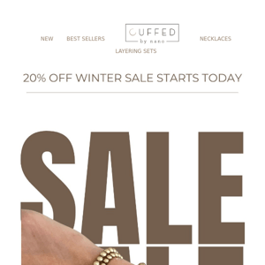 ❄️ OUR WINTER SALE IS HERE ❄️