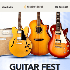 Guitar Fest ends today, and there's no encore