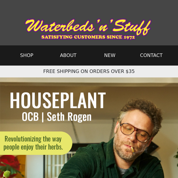 Seth Rogen's NEW Houseplant Collab