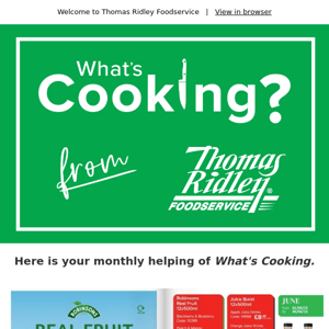 What's Cooking? - Tasty promotions inside