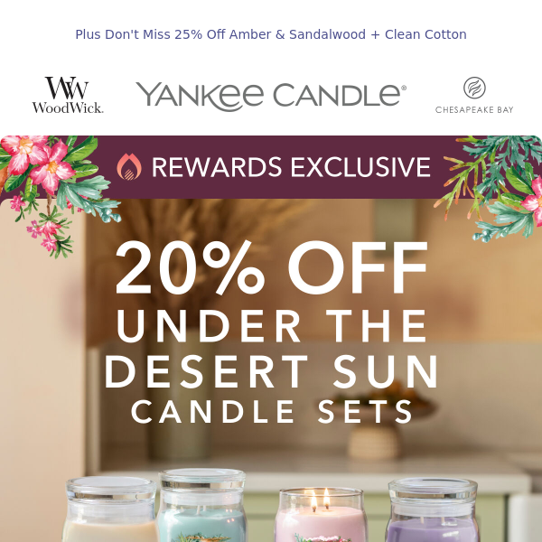 Unlock our Candle Sets Discount with Early Access!