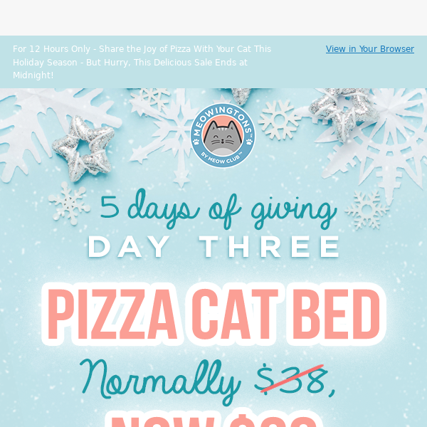 5 Days of Giving 🍕 Day 3 of Deals!