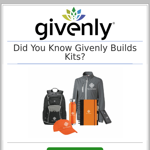 Did You Know Givenly Builds Custom Kits?